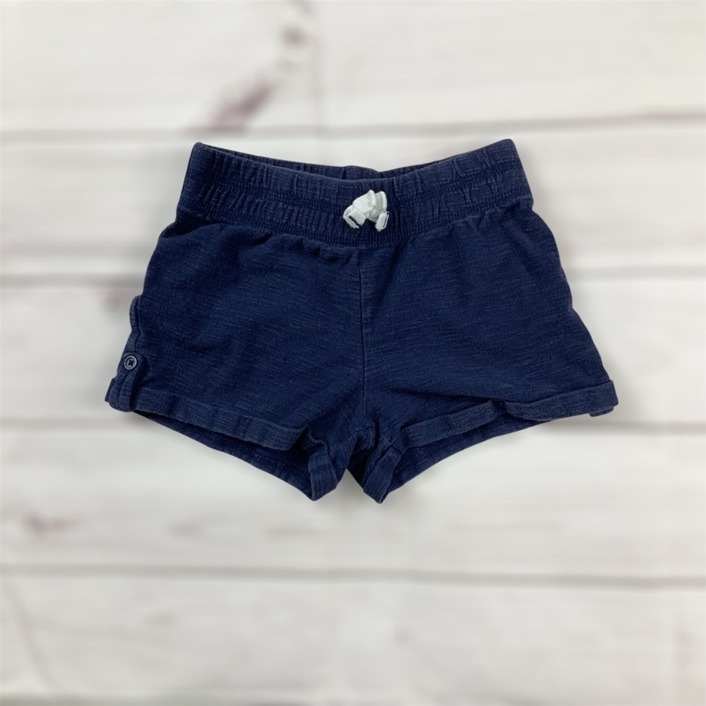 Girls Cotton Blue Shorts Size 6 Jumping Beans Stretch Youth Stretch Casual Play